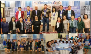 CU Guidance Counselors join the 3rd Labor and Employment Summit Cum Presentation of the Jobsfit 2022 Result